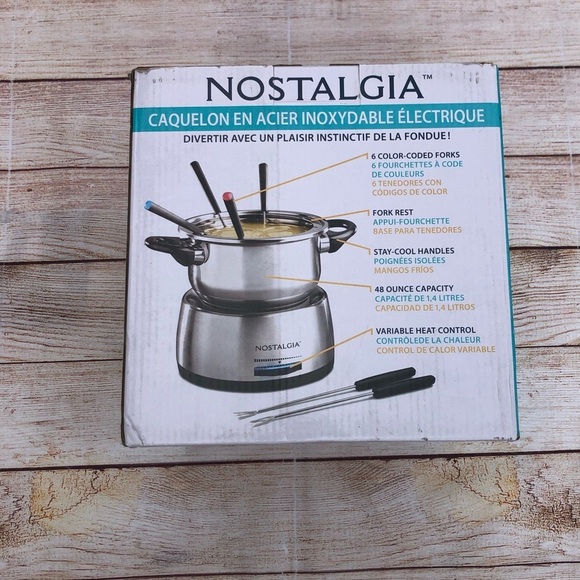 Nostalgia Electrics 8-pc. Fondue Set - Picture 1 of 7